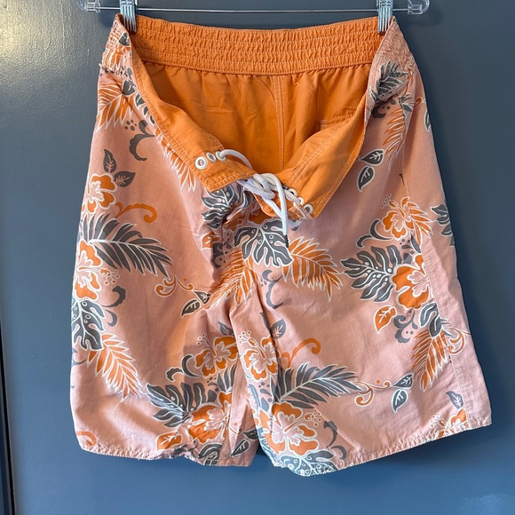 Tommy Bahama Relax Reversible Swim Trunks - Picture 1 of 3